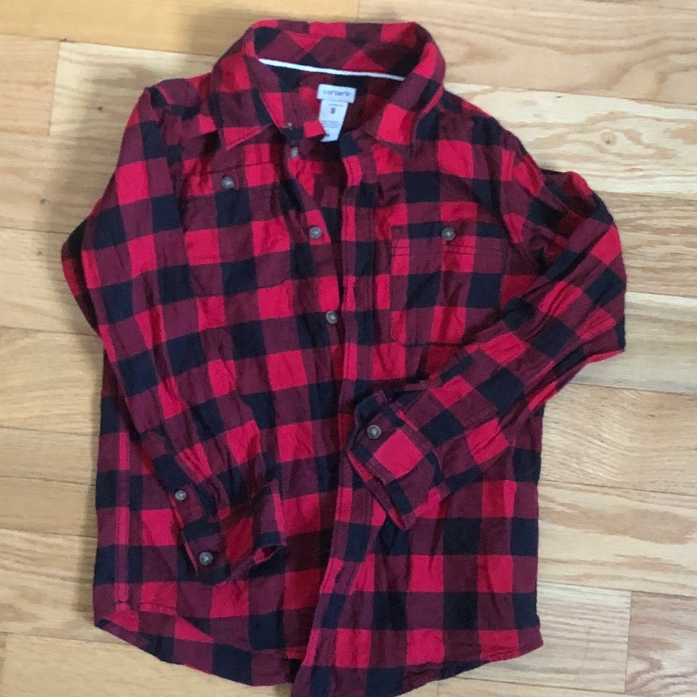 Buffalo Plaid Kids Flannel Shirt